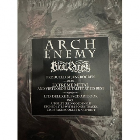 Arch Enemy - Blood Dynasty (coloured) (0198028389518) виниловая пластинка - фото 31