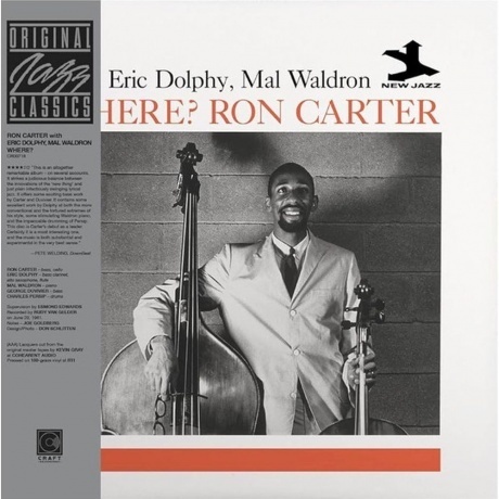

Ron Carter; Eric Dolphy; Mal Waldron - Where (Analogue, Original Jazz Classics) (0888072555488) виниловая пластинка