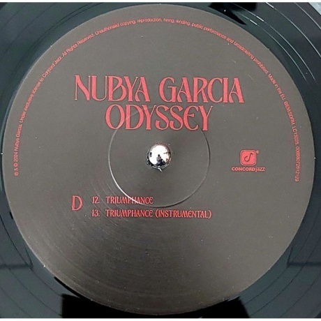 Nubya Garcia - Odyssey (0888072612082) виниловая пластинка - фото 6