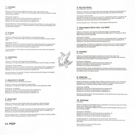 Lil Peep - Crybaby (coloured) (5056167177487) виниловая пластинка - фото 6