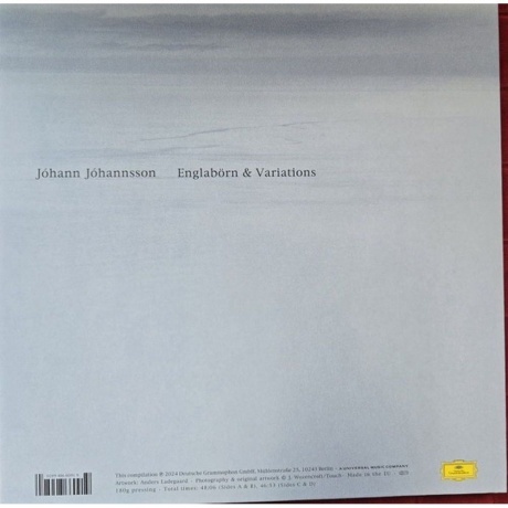 Johann Johannsson - Englaborn (0028948660919) виниловая пластинка - фото 2