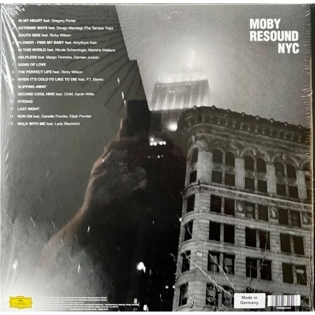 Moby - Resound NYC (coloured) (0028948640423) виниловая пластинка - фото 2