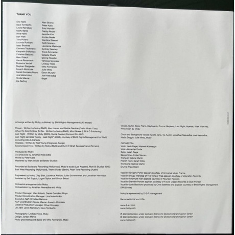 Moby - Resound NYC (coloured) (0028948640423) виниловая пластинка - фото 11