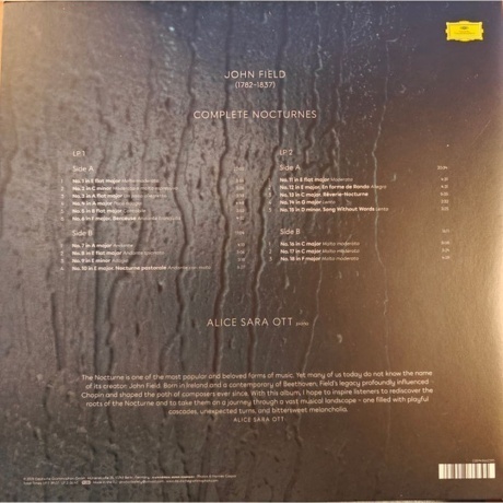 Alice Sara Ott - Field: Complete Nocturnes (0028948662395) виниловая пластинка - фото 2
