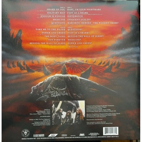 Rage - Trapped! (0886922153815) виниловая пластинка - фото 3