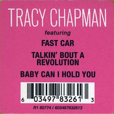 Tracy Chapman - Tracy Chapman (0603497832613) виниловая пластинка - фото 10