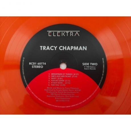 Tracy Chapman - Tracy Chapman (coloured) (0081227827175) виниловая пластинка - фото 6