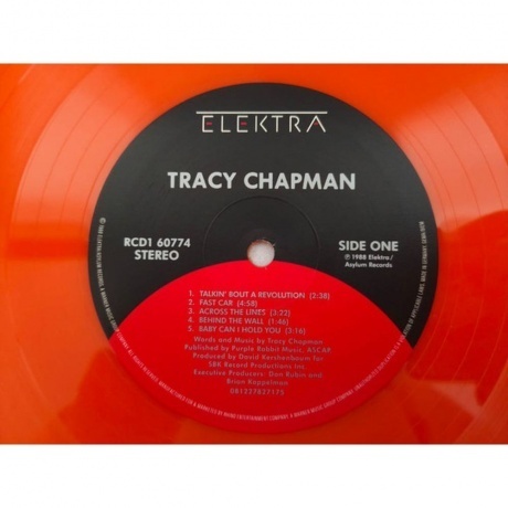 Tracy Chapman - Tracy Chapman (coloured) (0081227827175) виниловая пластинка - фото 7
