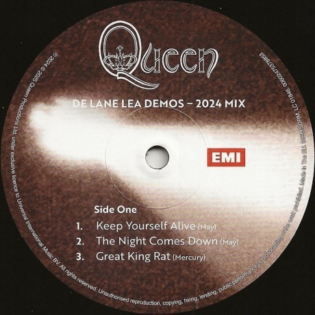 Queen - De Lane Lea Demos (EP) (0602475378853) виниловая пластинка - фото 3