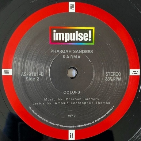 Pharoah Sanders - Karma (Analogue, Acoustic Sounds) (0602445710898) виниловая пластинка - фото 6