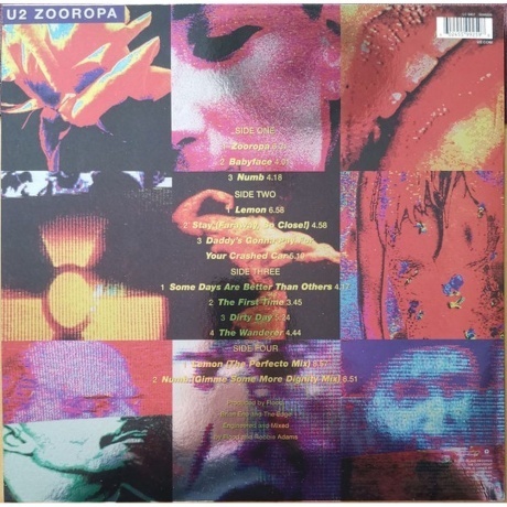 U2 - Zooropa (coloured) (0602455992598) виниловая пластинка - фото 3