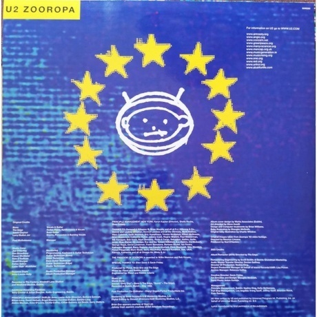 U2 - Zooropa (coloured) (0602455992598) виниловая пластинка - фото 4