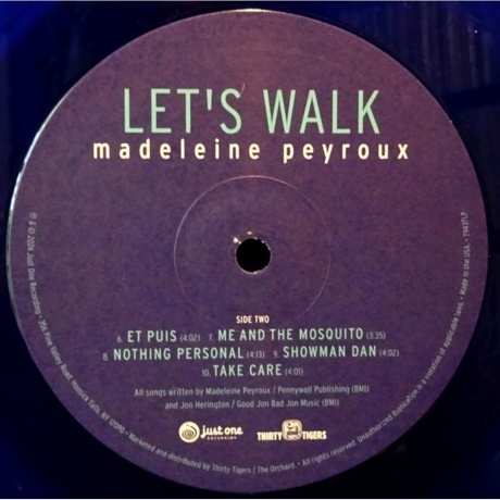 Madeleine Peyroux - Let's Walk (coloured) (0691835879437) виниловая пластинка - фото 3