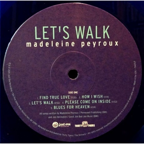 Madeleine Peyroux - Let's Walk (coloured) (0691835879437) виниловая пластинка - фото 4