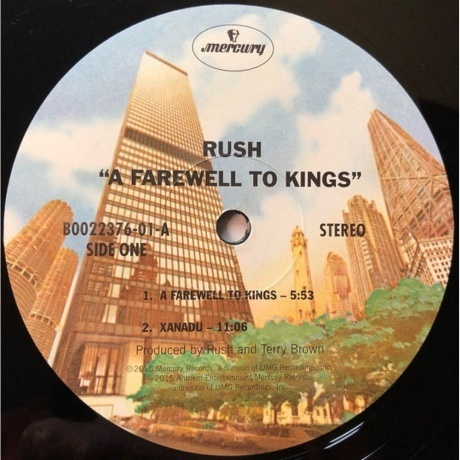 Rush - A Farewell To Kings (0602547117632) виниловая пластинка - фото 5