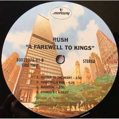 Rush - A Farewell To Kings (0602547117632) виниловая пластинка - фото 6