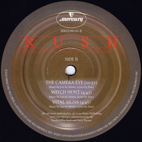 Rush - Moving Pictures (0602547118080) виниловая пластинка - фото 5