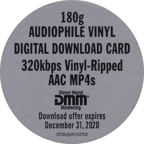 Rush - Moving Pictures (0602547118080) виниловая пластинка - фото 9