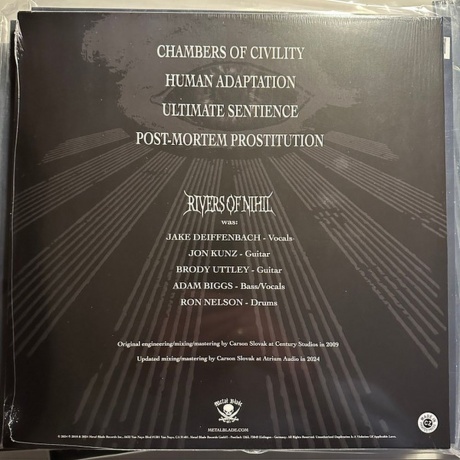 Rivers Of Nihil - Hierarchy (EP) (coloured) (0039841613117) виниловая пластинка - фото 2