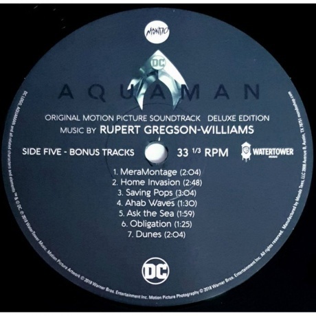 OST - Aquaman (Rupert Gregson-Williams) (0810041484857) виниловая пластинка - фото 12