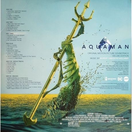 OST - Aquaman (Rupert Gregson-Williams) (0810041484857) виниловая пластинка - фото 3