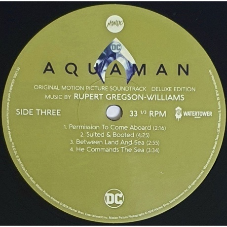 OST - Aquaman (Rupert Gregson-Williams) (0810041484857) виниловая пластинка - фото 10