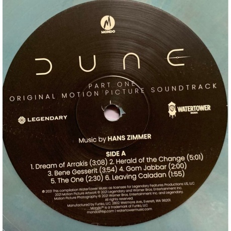 OST - Dune (Hans Zimmer) (coloured) (0810041488930) виниловая пластинка - фото 6