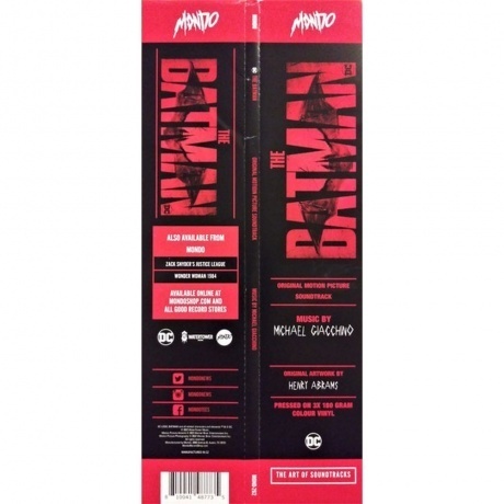 OST - The Batman (Michael Giacchino) (coloured) (0810041487735) виниловая пластинка - фото 14