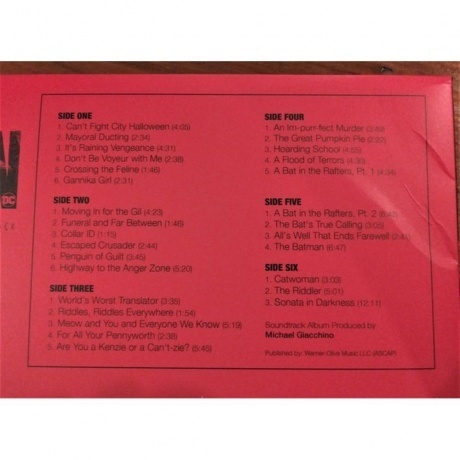 OST - The Batman (Michael Giacchino) (coloured) (0810041487735) виниловая пластинка - фото 16
