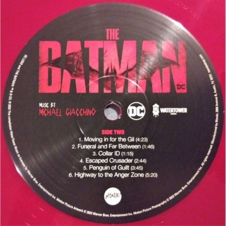 OST - The Batman (Michael Giacchino) (coloured) (0810041487735) виниловая пластинка - фото 9