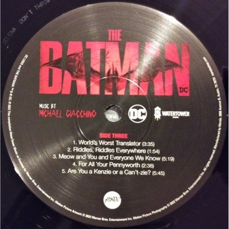 OST - The Batman (Michael Giacchino) (coloured) (0810041487735) виниловая пластинка - фото 10