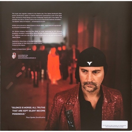 Laibach - Also Sprach Zarathustra (5414939955839) виниловая пластинка - фото 6