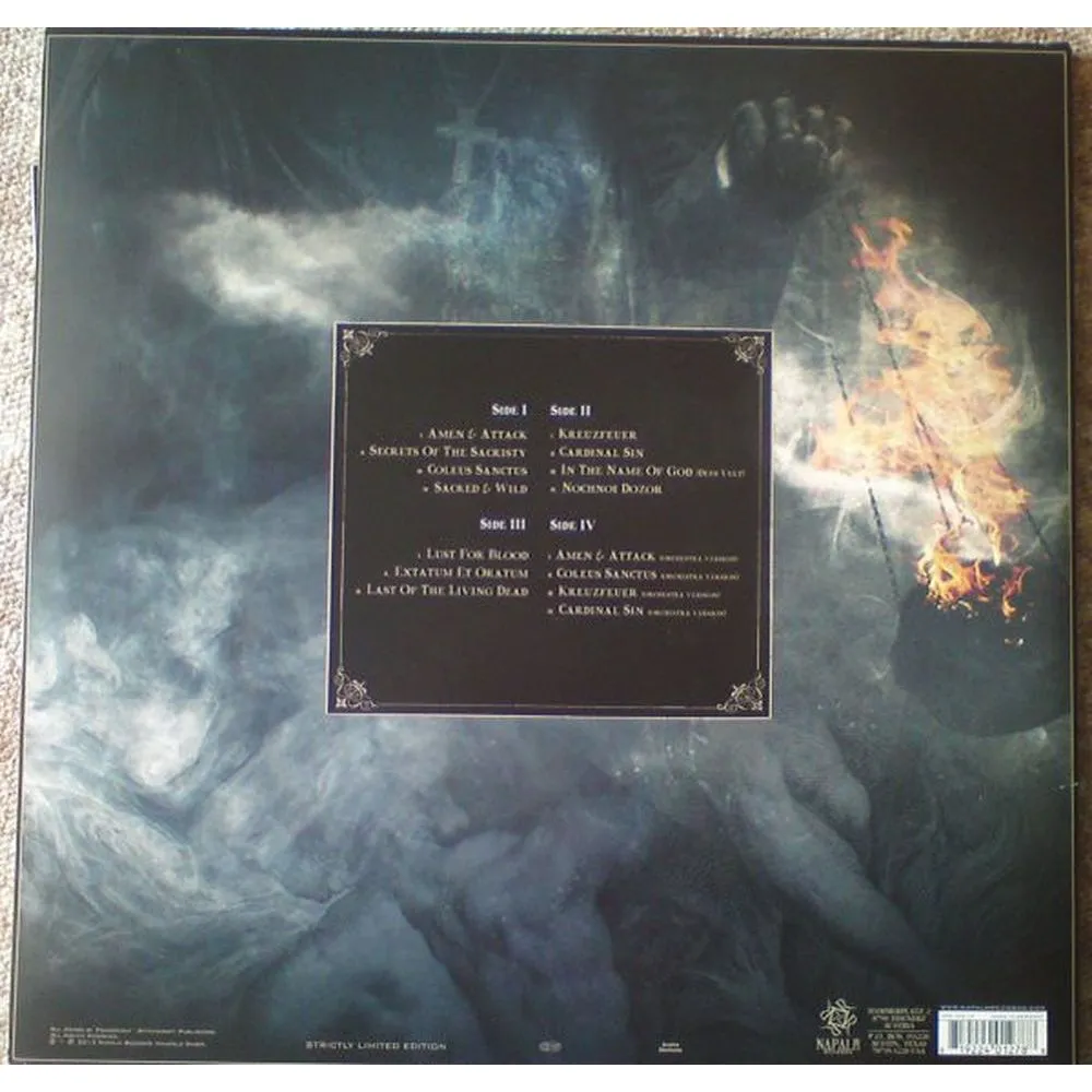 Powerwolf - Preachers Of The Night (0819224012788) виниловая пластинка - фото 3