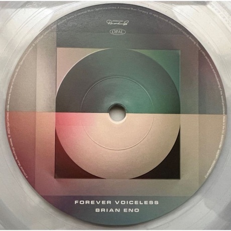 Brian Eno - Forever Voiceless (coloured) (0602448824912) виниловая пластинка - фото 5