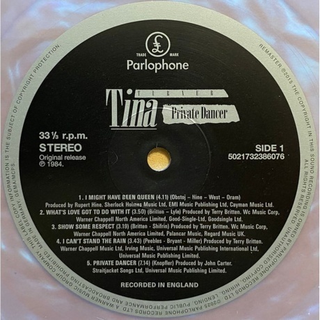 Tina Turner - Private Dancer (coloured) (5021732386076) виниловая пластинка - фото 4