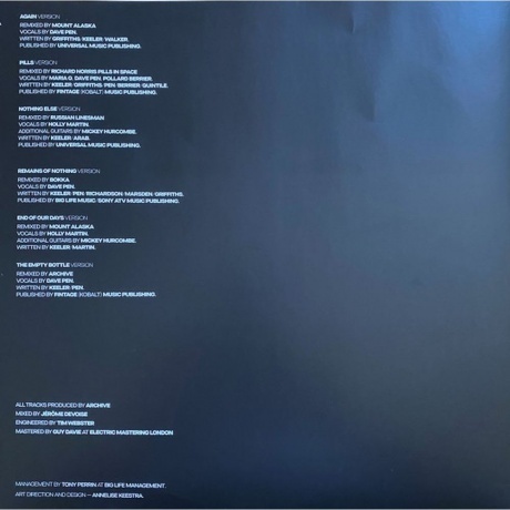 Archive - Versions Remixed (5400863043070) виниловая пластинка - фото 5