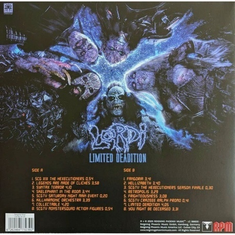 Lordi - Limited Deadition (coloured) (4262464732392) виниловая пластинка - фото 3