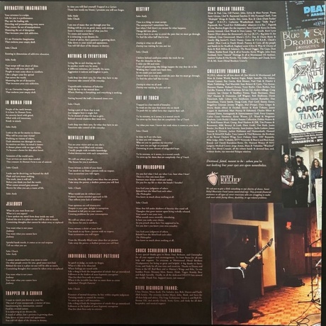 Death - Individual Thought Patterns (0781676717118) виниловая пластинка - фото 5