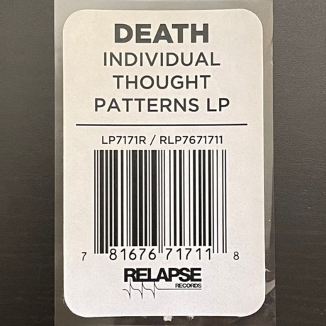 Death - Individual Thought Patterns (0781676717118) виниловая пластинка - фото 10