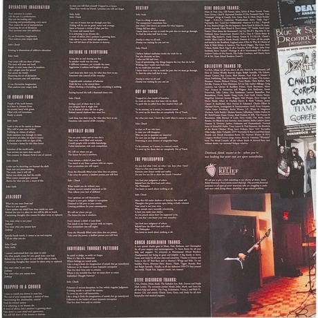 Death - Individual Thought Patterns (coloured) (0781676520312) виниловая пластинка - фото 7