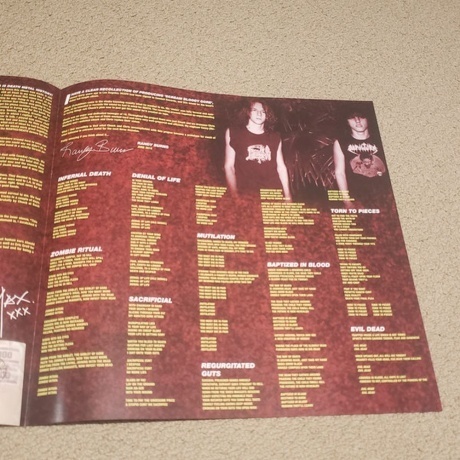 Death - Scream Bloody Gore (coloured) (0781676519910) виниловая пластинка - фото 9