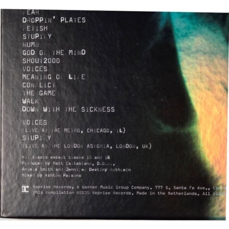 Disturbed - The Sickness - deluxe (0093624843313) виниловая пластинка - фото 40