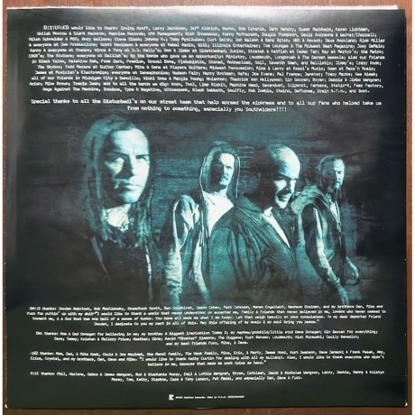 Disturbed - The Sickness (coloured) (0093624843283) виниловая пластинка - фото 5