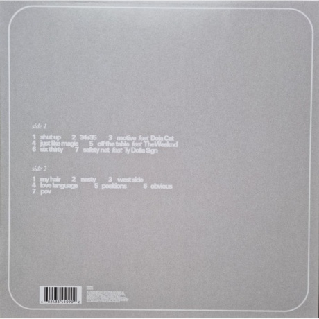 Ariana Grande - Positions (coloured) (0602435450902) виниловая пластинка - фото 2