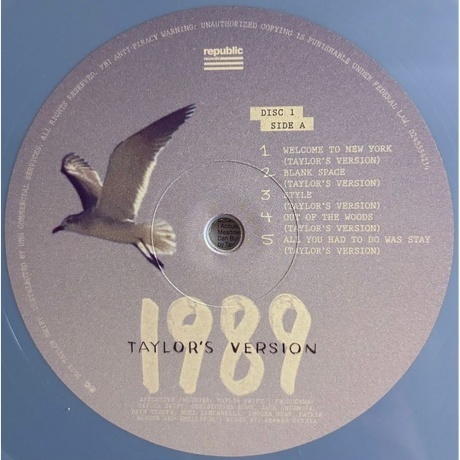 Taylor Swift - 1989 (coloured) (0602455542144) виниловая пластинка - фото 4