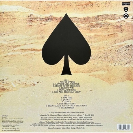 Motorhead - Ace Of Spades (coloured) (4099964126914) виниловая пластинка - фото 3