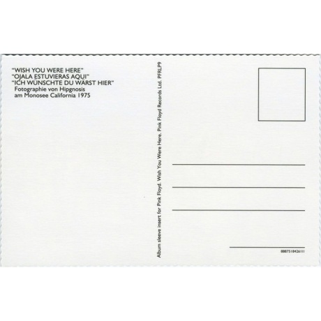 Pink Floyd - Wish You Were Here (0888751842618) виниловая пластинка - фото 10
