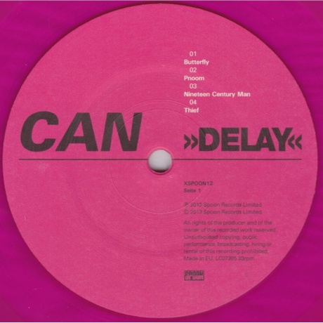 Can - Delay 1968 (coloured) (5400863042318) виниловая пластинка - фото 2