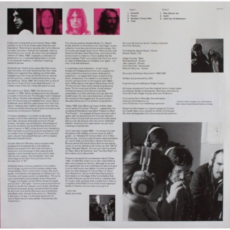 Can - Delay 1968 (coloured) (5400863042318) виниловая пластинка - фото 6