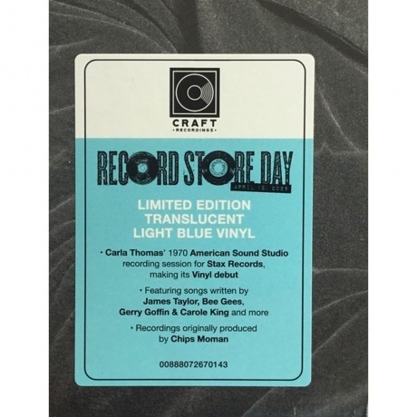 Carla Thomas - Sweet Sweetheart (coloured) (0888072670143) виниловая пластинка - фото 5